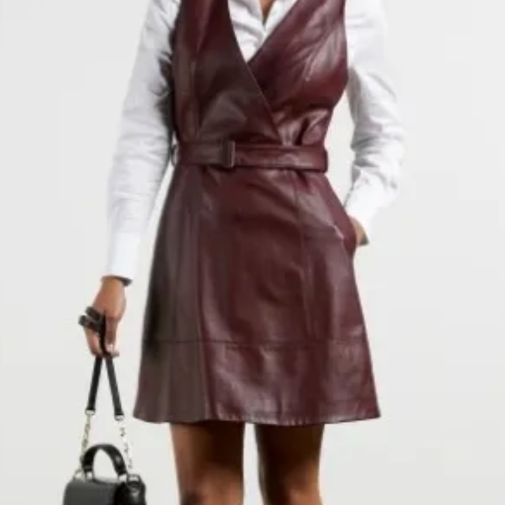 Ted baker leather dress shirts size 1